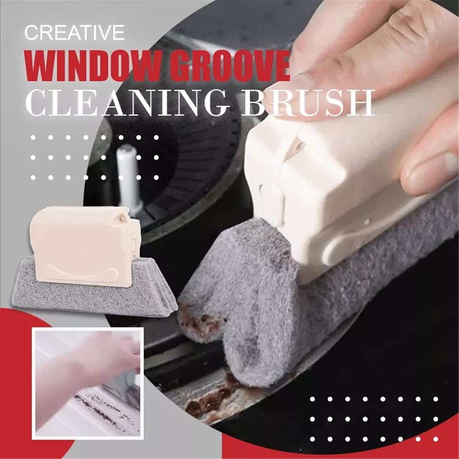 Window door track cleaning brush removing dust from sliding rail groove
Gap groove cleaning brush for sliding window and door tracks
Narrow track dust cleaner tool for window and door rails
Sliding door rail cleaning brush removing dirt and debris
Multi-purpose groove cleaner brush for home window tracks