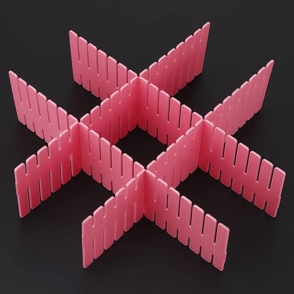 Adjustable drawer dividers set
8 pcs drawer organizer
Pink drawer separator grid
Plastic drawer storage divider
Kitchen drawer organizer
Makeup drawer organizer
Closet drawer divider
Space saving drawer organizer