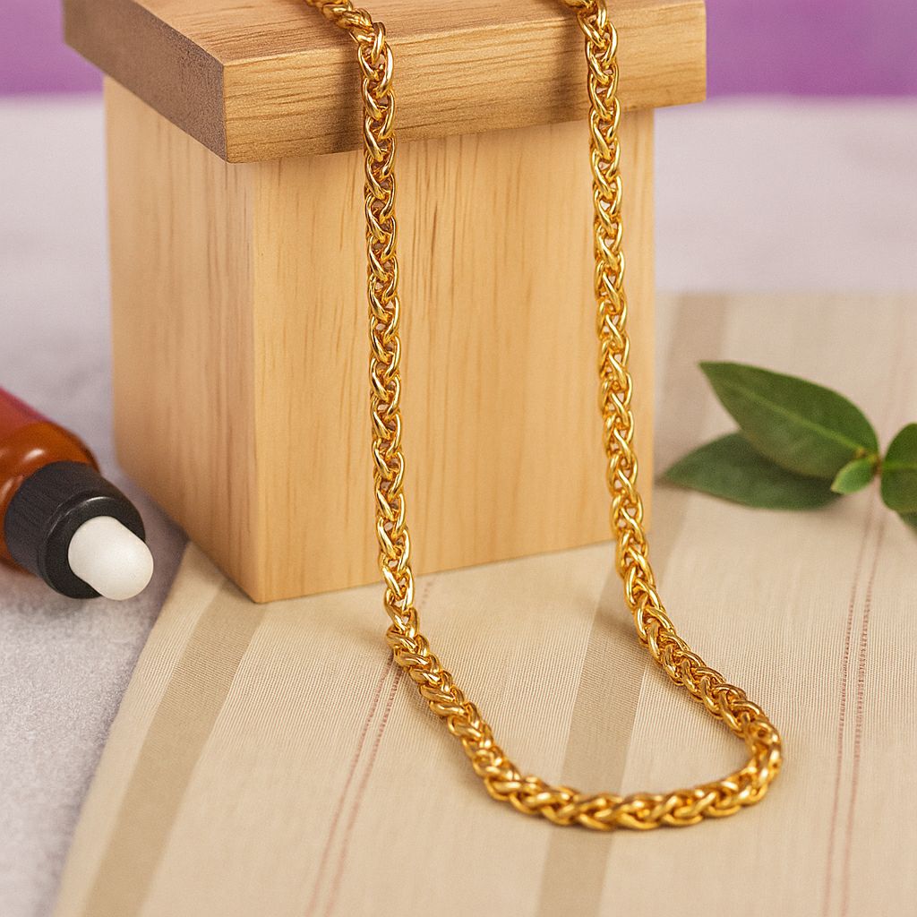 Two Tone Wheat Chain Necklace
Stainless Steel Wheat Chain
Gold Silver Chain Necklace
Twisted Wheat Link Chain
Unisex Wheat Chain Jewelry