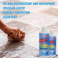 Stone crystal plating marble shine agent pack of 2 bottles
