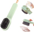 multifunctional shoe cleaning brush with soap dispenser