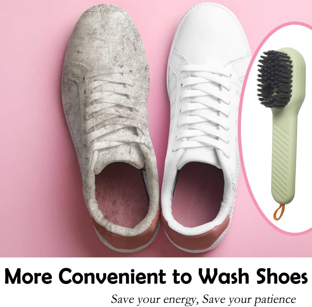 portable shoe cleaning brush for travel use